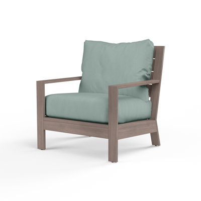 Chaise longue d'extérieur avec coussins Sunbrella Laguna