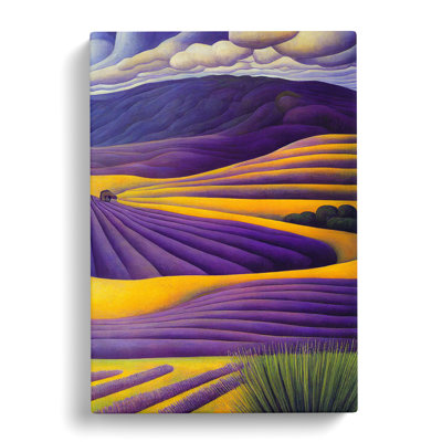 Lavender Field Vol.5 - Wrapped Canvas