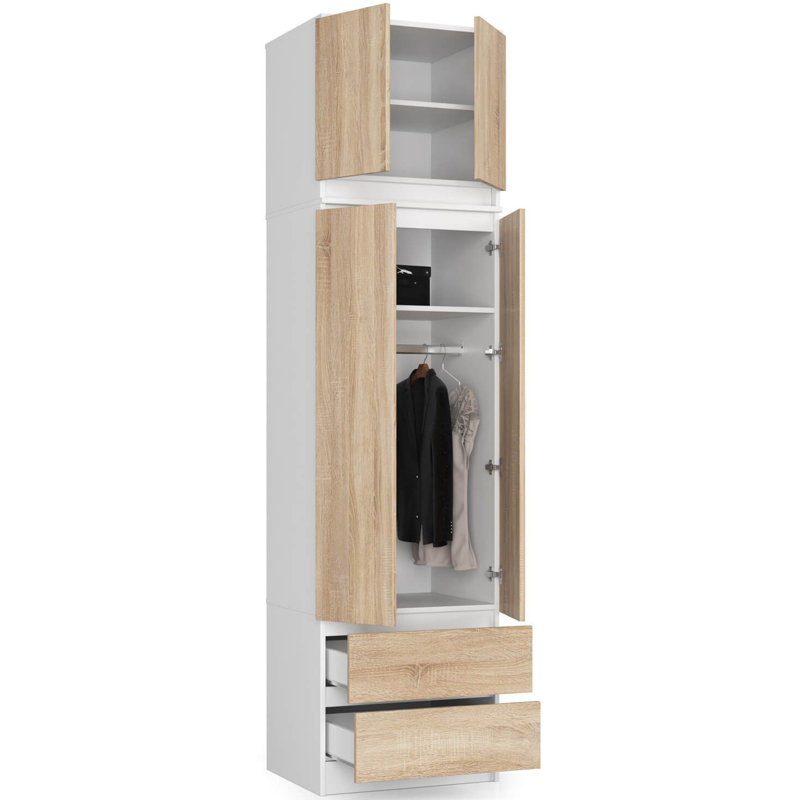 Sijana 2 Door Manufactured Wood Wardrobe
