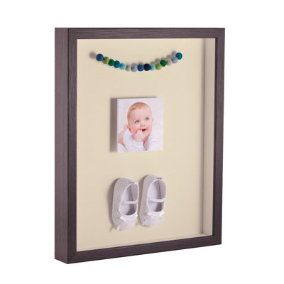 Wood Matte Shadow Box Picture Frame