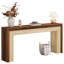 Console de 63 pouces pour table de salon, longue table d'entrée en bois, table de canapé
