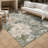 Machine Washable Indoor/Outdoor Chantille ACN2935 Floral Rug-128961342