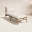 Chaise longue simple 55 po avec coussins Baltzer-1768957778