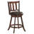 Auburndale Swivel Upholstered Counter Stool with Solid Wood Frame-1878196020