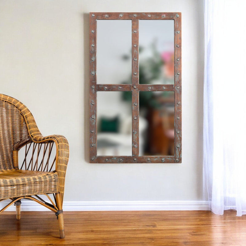 Miroir d'appoint 60 ", Brun