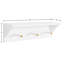Tablette flottante avec crochets Adlynn