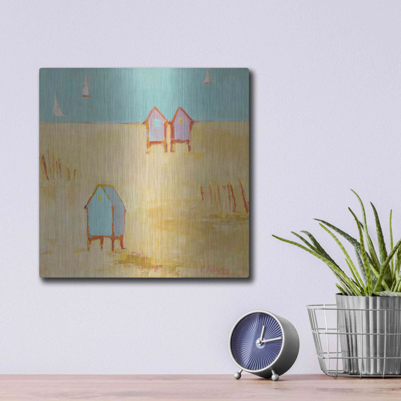 "Cabanas" par Phyllis Adams, H 12 po x l 12 po