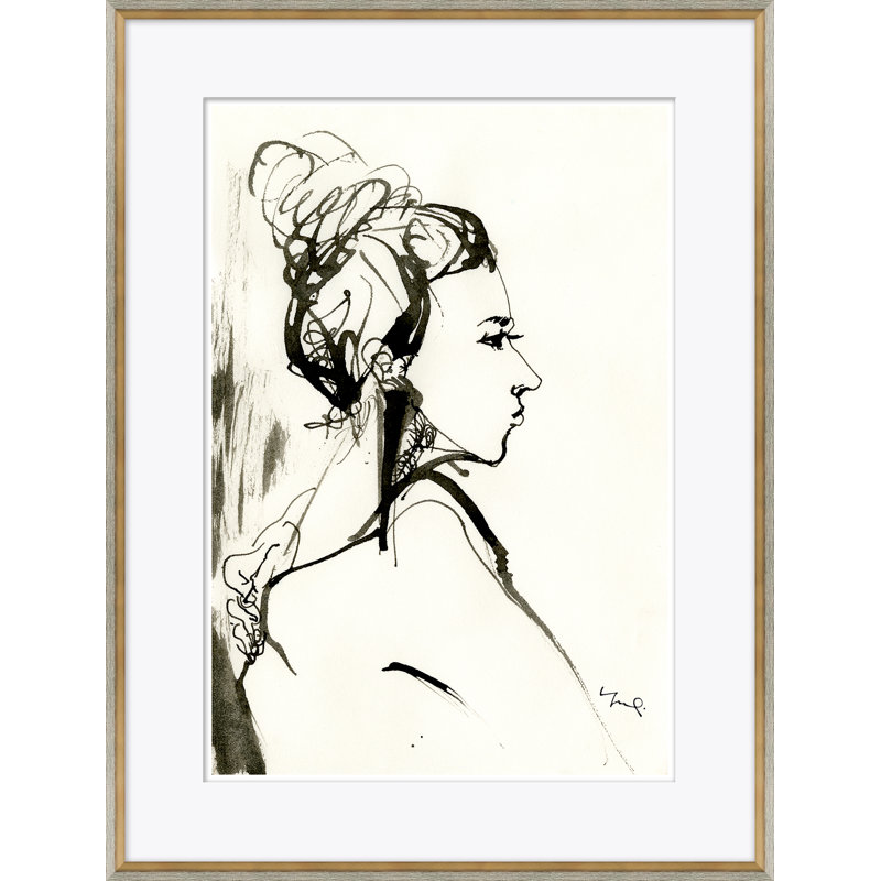 Profile Sketch Giclee Print by Yuki Osada