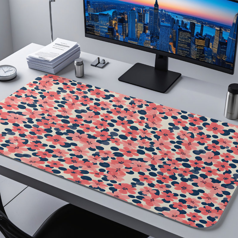Polyester Desk Pad, 31.5x15.5
