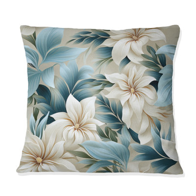 Coastal Symphony Tropical Motif - Coussin décoratif