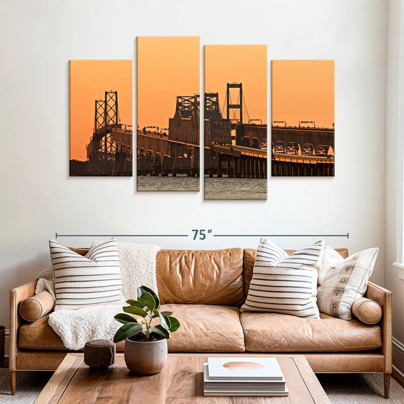 Lilie Chesapeake Bay Bridge, 42" H x 68" W