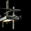 Luminaire suspendu géométrique à 1 lumière à DEL H 8,4 po Planar-81118680-95772995-95772996