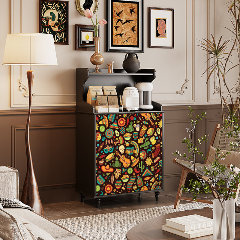 Buffet simple et rétro de style français