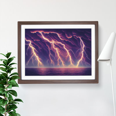 Watercolour Lightning Vol.6 - Single Picture Frame Print