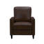 Fauteuil inclinable en cuir fleur -794914791