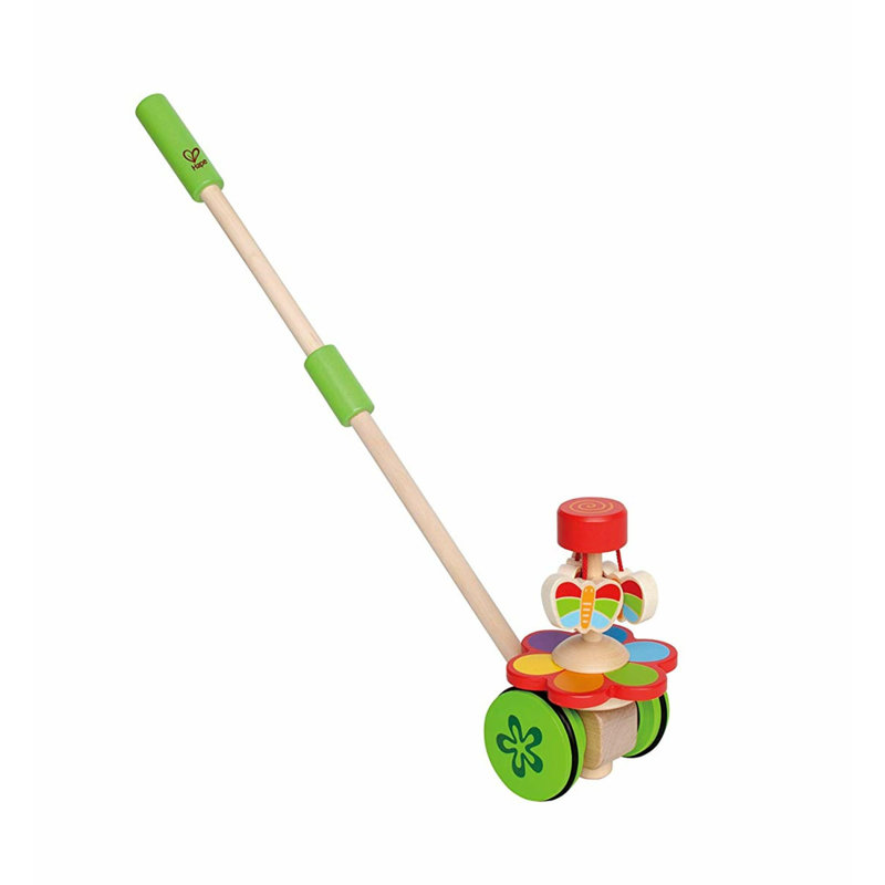 Dancing Butterflies Rolling Push/Pull Baby Toy