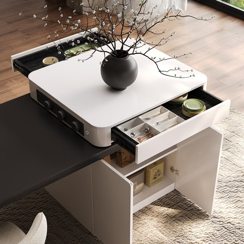 Modern, Simple and Extendable Dining Table