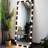 Full Length Vanity Mirror With 3 Color Lights: 63X24inch Black, Bedroom & Dressing Room, Wall Mounted, Touch Control, Aluminium Frame Modes: Black For Area, Mount,-507253268