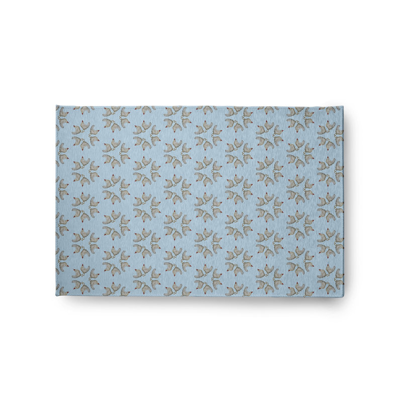 Tapis gris en chenille tissé à la machine Elioth, Rectangle 2 pi x 3 pi