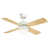 White with fan blades selected
