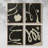 Indigo Bloom Pattern II Framed Print - Set of 4-181762653-181762652