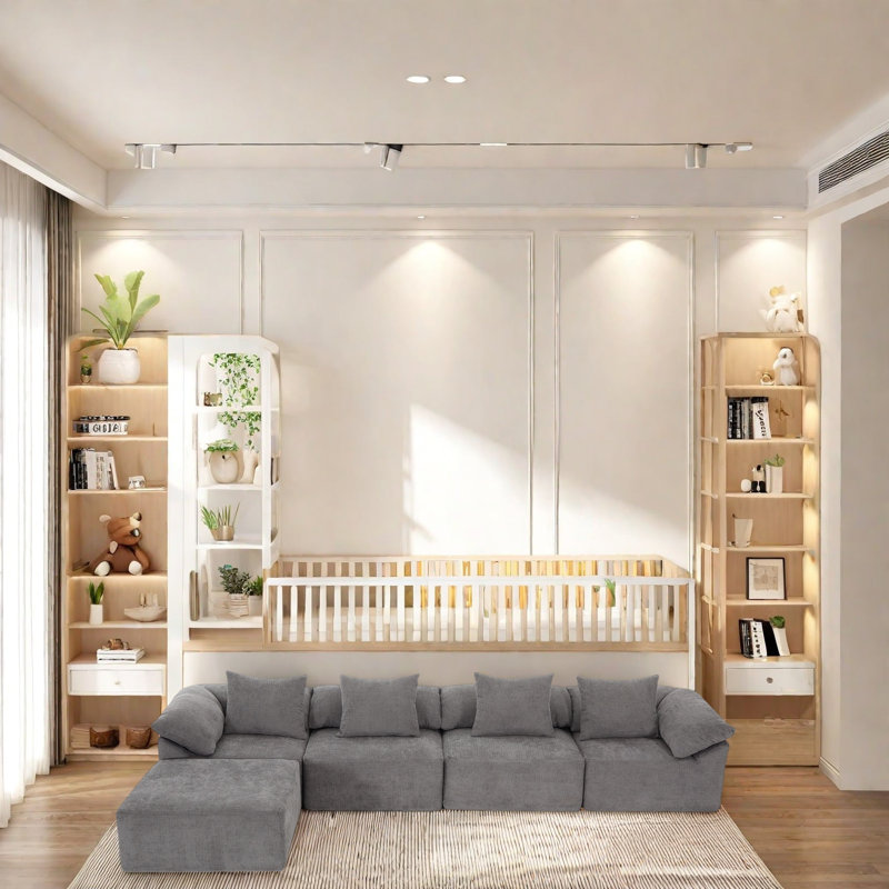 Canapé modulaire surdimensionné Boneless Luxury, Gris foncé