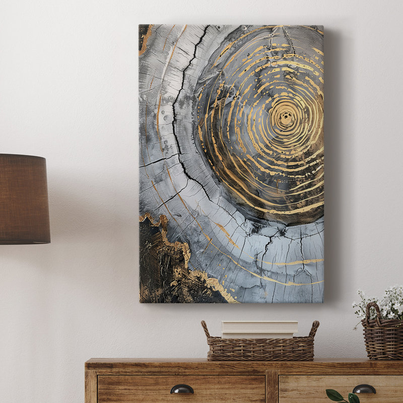 ABSTRACT Series CL XXXVII - Cavas de galerie sur mesure, H 18 po x l 12 po