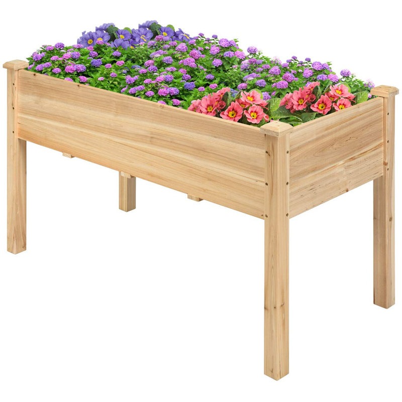 Camillus Wood Elevated Planter