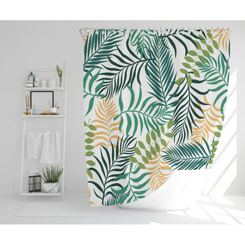 Ellaclaire 13 Piece Polyester Shower Curtain Set