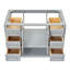 42'' W Single Bathroom Vanity Base-1834244669
