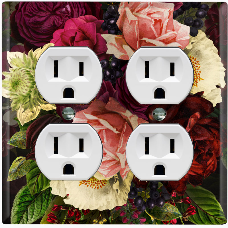 2 - Gang Duplex Outlet Standard Wall Plate