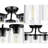 Rumaysa Glass Semi Flush Mount-41110200