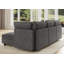 Canapé-lit modulaire convertible en velours côtelé avec rangement Degennaro-276167522