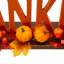 Décoration de table en bois 20 "L" THANKFUL "