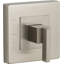 Loure® Rite-Temp valve trim with lever handle in Vibrant Brushed Nickel