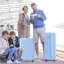 Valise rigide, valises en ABS léger et durable avec roues doubles, bagage de voyage à carreaux extensible de 24 pouces (bleu ciel)-129238971-129238970