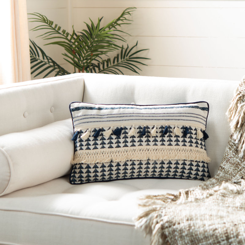 Enya Throw Pillow, 12" x 20"