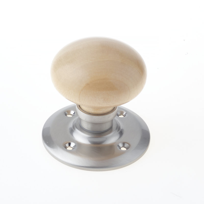 Passage Door Knob, Satin Nickel