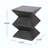 Outdoor Lightweight Concrete Side Table