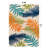 Parksley Palm Frond Indoor/Outdoor Area Rug Ivory/Orange/Navy-69986570