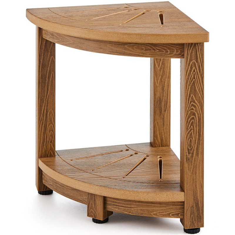 Banc de douche d'angle