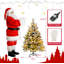 Lighted Artificial Pine Christmas Tree-1780493876