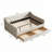 Upholstered Tufted Daybed with Drawers-1163943660-1163943662
