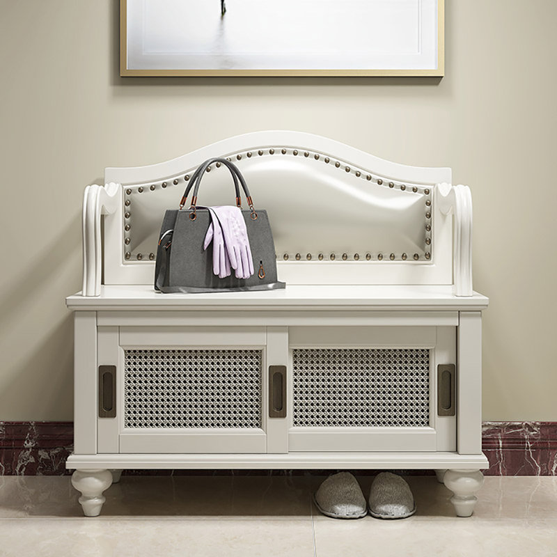 Tabouret à langer 31,5 po, Ivoire