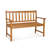 Evalyna Solid Wood Outdoor Bench