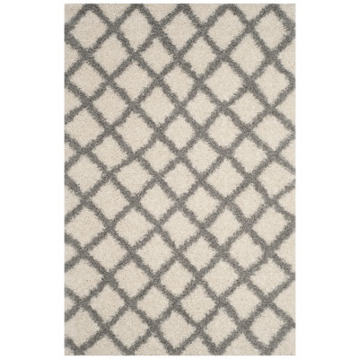 Lapidge Geometric Ivory Area Rug