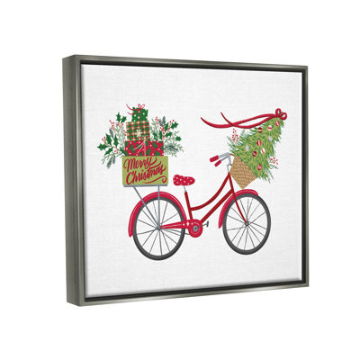 «Merry Christmas Seasonalicyclic», estampe numérique par Amanda Mcgee