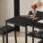 3-piece Bar Height Dining Table Set With Storage Shelves