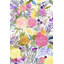 Faisceau de fleurs, reproduction sur toile