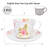 Classic Old English Rose Garden Pattern Large Bone China Teacup